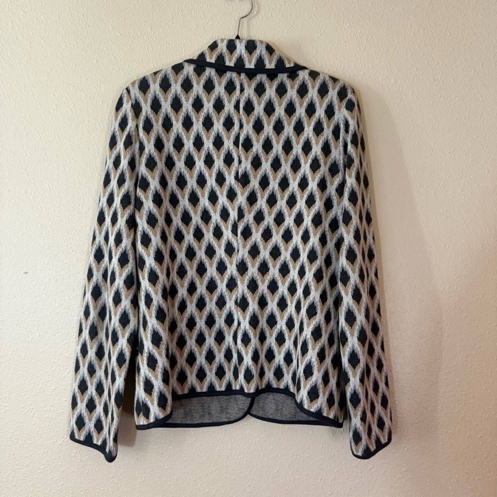 Pendleton Women's Geometric Patterned Blazer L - image 6